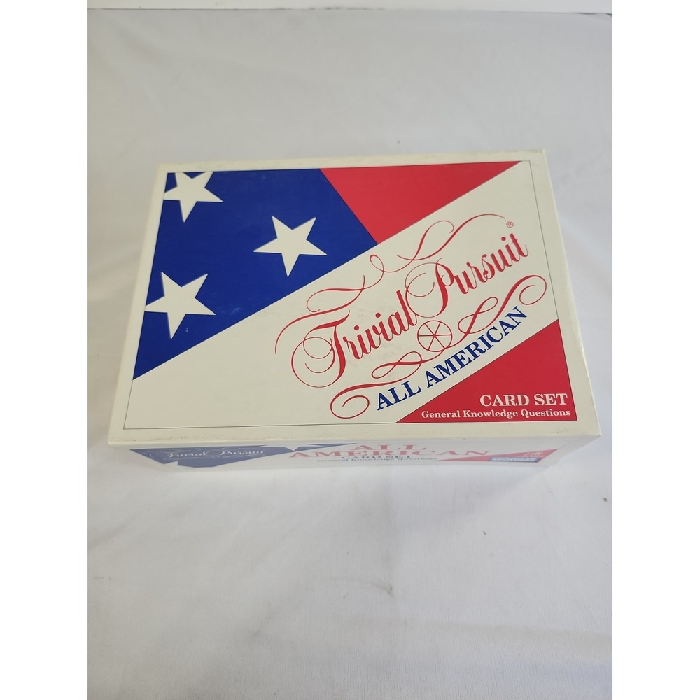 Vintage Parker Brothers Trivial Pursuit 1993 All American Card Set